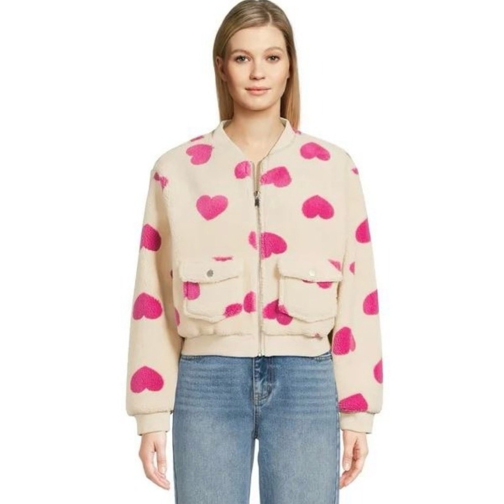 No Boundaries Pink Heart Jacket